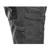 Kraťasy jeans CXS MURET, pánské, šedo-černá