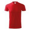 Heavy V-neck tričko unisex (Velikost S, Barva černá)