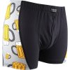 Boxerky pánské bavlněné KAMIL PIVO černé velké (Velikost XXL, Barva PIVO VELKÉ černá)