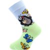 Ponožky dětské KRTEK obrázkové DÍVČÍ (3 páry) (Velikost 20-24 (14-16), Barva mix 2 kluk)