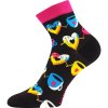 Ponožky vtipné DORWIN s obrázky GAME (3 páry) (Velikost 35-38 (23-25), Barva myšky)