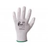 Rukavice CXS BRITA WHITE, máčené v polyuretanu (Velikost 05)