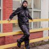 CAMOS Trousers black/grey (Velikost 44)