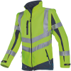 MALDEN bunda softshell (Velikost XXL, Barva žlutá/navy)