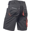 EMERTON PLUS šortky (Velikost 46, Barva antracit/oranžová)