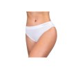 VOXX Kalhotky dámské BAMBOO SEAMLESS 001 bambusové WHITE (bílé) (Velikost L-XL, Barva bílá)