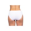 VOXX Kalhotky dámské BAMBOO SEAMLESS 001 bambusové WHITE (bílé) (Velikost L-XL, Barva bílá)