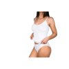VOXX Košilka dámská bambusová BAMBOO SEAMLESS 013 bezešvá WHITE (bílá) (Velikost L-XL, Barva bílá)
