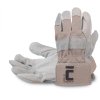 LANIUS rukavice kombinované (Velikost 10, Barva bílá/šedá)
