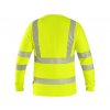 Tričko CXS OLDHAM, dlouhý rukáv, výstražné, pánské, žluté (Velikost S)