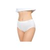 VOXX Kalhotky dámské BAMBOO SEAMLESS 004 bambusové WHITE (bílé) (Velikost L-XL, Barva bílá)