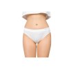 VOXX Kalhotky dámské BAMBOO SEAMLESS 005 bambusové WHITE (bílé) (Velikost L-XL, Barva bílá)