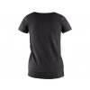 Tričko CXS EMILY, dámské, krátký rukáv, černá (Velikost XS)