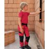 Dětské kalhoty ARDON®4Xstretch® červená (Velikost 110-116)