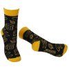 BENNONKY Beer Socks black/yellow (Velikost 36-38)