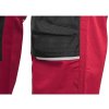 Kalhoty CXS SOLIS FLEX, pánské, červeno-černé (Velikost 46)