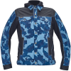 NEURUM CAMOU bunda+kapuce (Velikost 46, Barva navy)