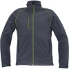 GREENDALE softshell bunda (Velikost XXL, Barva antracit/limetková)