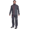 REUSEL softshell bunda (Velikost 3XL, Barva antracit/červená)