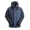 Nepromokavá zimní bunda AllroundWork tmavomodrá XS Snickers Workwear (Velikost XXL)