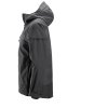 Softshellová bunda AllroundWork Stretch s kapucí šedá XS Snickers Workwear (Velikost XXL)