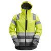 Reflexní nepromokavá bunda AllroundWork, tř. 3 žlutá vel. XS Snickers Workwear (Velikost XXL)