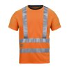 Triko reflexní AVS s kr. rukávem, třída 2/3 oranžové vel. L Snickers Workwear (Velikost XXL)