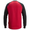 Dvojbarevné tričko s dlouhými rukávy červenočerné vel. S Snickers Workwear (Velikost XXL)