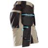 Kraťasy LiteWork 37.5® s PK 2.0 béžové Snickers Workwear (Velikost 56)