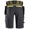 Kraťasy FlexiWork+ Softshell Stretch khaki Snickers Workwear (Velikost 60)