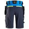 Kraťasy FlexiWork+ Softshell Stretch modré Snickers Workwear (Velikost 44)