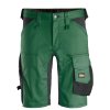 Pracovní kraťasy AllroundWork Stretch zelené Snickers Workwear (Velikost 48)