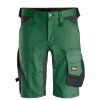 Pracovní kraťasy AllroundWork Stretch zelené Snickers Workwear (Velikost 52)