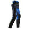 Pracovní kalhoty softshellové FlexiWork+ Stretch s PK modré Snickers Workwear (Velikost 58)