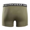 Bavlněné boxerky, khaki/modré dvojbalení Snickers Workwear (Velikost XXL)