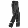 Kalhoty do deště PU černé vel. XS Snickers Workwear (Velikost XXL)