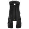 Vesta na nářadí Canvas+ černá vel. XS Snickers Workwear (Velikost XS)