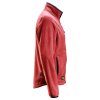 Mikina AW fleecová POLARTEC® červená S Snickers Workwear (Velikost S)