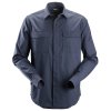 Košile Service s dlouhým rukávem tm. modrá vel. S Snickers Workwear (Velikost XXL)