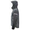 Softshellová bunda AllroundWork s kapucí šedá  vel. S Snickers Workwear (Velikost S)
