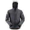 Softshellová bunda AllroundWork s kapucí šedá  vel. S Snickers Workwear (Velikost S)