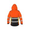 Bunda CXS BENSON, výstražná, zateplená, oranžovo-černá (Velikost S)