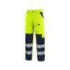 Kalhoty CXS NORWICH, výstražné, pánské, žluto - modré (Velikost 46)