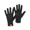 Rukavice CXS SKERYN, pletené, zimní, černé (Velikost 08)