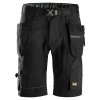 Kraťasy FlexiWork+ s PK černé vel. 46 Snickers Workwear (Velikost 40)