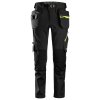 Pracovní kalhoty softshellové FlexiWork+ Stretch s PK černé Snickers Workwear (Velikost 50)
