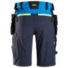 Kraťasy FlexiWork+ Softshell Stretch modré Snickers Workwear (Velikost 48)