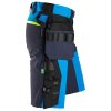 Kraťasy FlexiWork+ Softshell Stretch modré Snickers Workwear (Velikost 46)