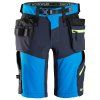 Kraťasy FlexiWork+ Softshell Stretch modré Snickers Workwear (Velikost 48)