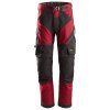 Pracovní kalhoty FlexiWork+ červené Snickers Workwear (Velikost 52)